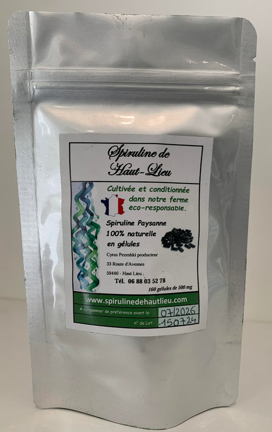 3-Spiruline paysanne en gélules