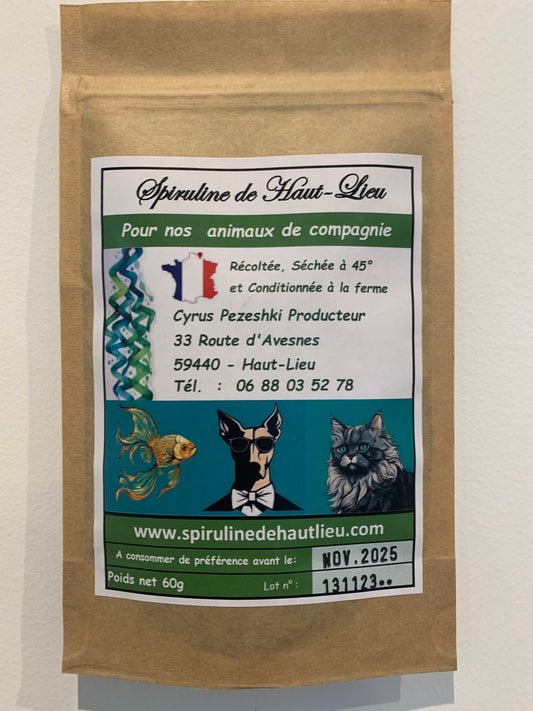 6-Spiruline Pour Nos Animaux