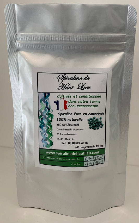 2-Spiruline paysanne en Comprimés